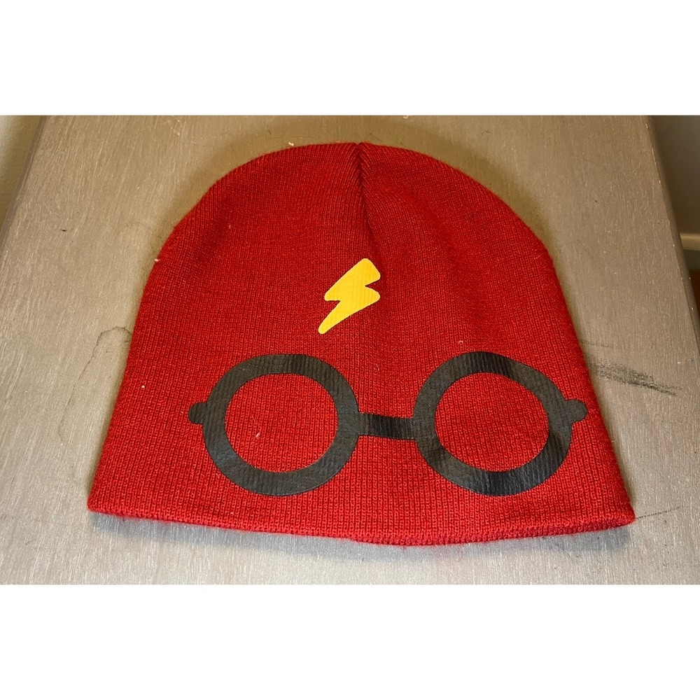 Child Harry Potter Beanie Red Licensed
